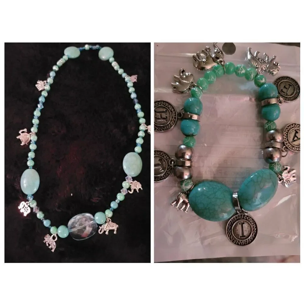 Faith charm jewelry set